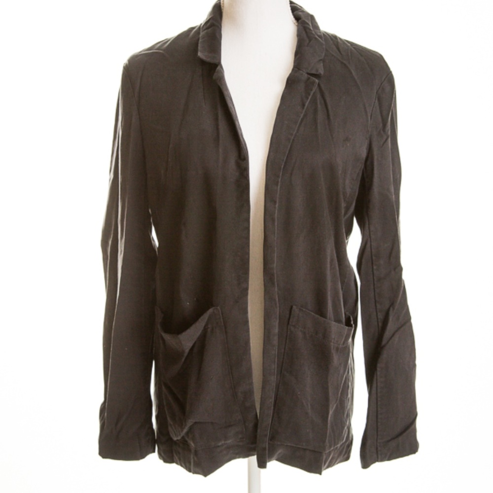 Abercrombie & Fitch Black Drapy Blazer